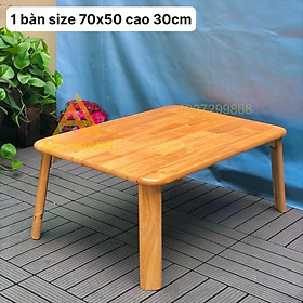 Mua BÀN TRÀ NGỒI BỆT NHẬT CHÂN XẾP   BÀN BỆT VUÔNG BO CẠNH CHỐNG NƯỚC