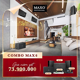 Mua Dàn Karaoke Gia Đình MAX6 - Hàng Chính Hãng
