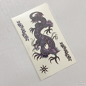 Combo 2 hình xăm dán tattoo đặc biệt chủ đề con vật xinh xinh các loại 10x6cm- phù hợp vị trí ở tay, chân, đùi, ngực, vai, lưng, cơ thể...