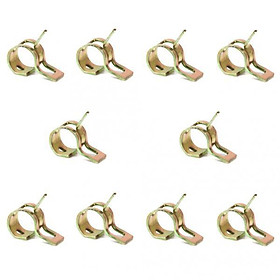 20x Spring Clip Fuel Hose  Pipe Air Tube Clamps Fastener 6mm