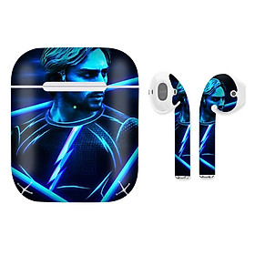 Mua Miếng dán skin chống bẩn cho tai nghe AirPods in hình siêu anh hùng - SAH0030 (bản không dây 1 và 2)