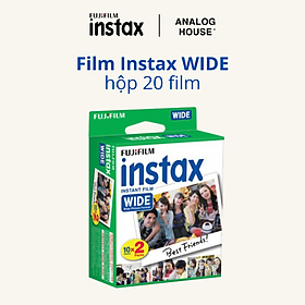 Film Instax WIDE - Giấy in ảnh cho máy chụp ảnh lấy liền Instax Wide - Hàng Chính Hãng