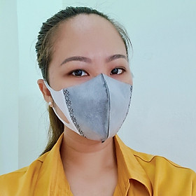 Khẩu Trang Kháng Khuẩn 3D EXPER hộp 50 cái. Sản phẩm khẩu trang 3D cao cấp tai vải công nghệ Nhật giúp đeo êm ái và không đau tai nhiều màu