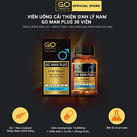 GO MAN PLUS VIÊN - viên uống tăng cường sinh lý nam