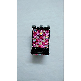 Kẹp tóc 5 răng đính đá sáng cao cấp