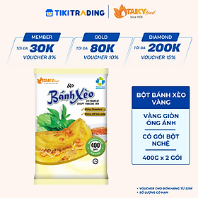 Combo 2 gói bột bánh xèo vàng Tài Ký gói 400g