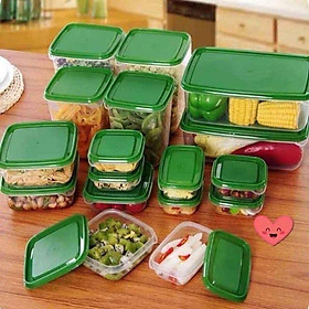 Mua Bộ Hộp 17 Món AIKE - Set 17 Hộp Nhựa Đựng Bảo Quản Thực Phẩm