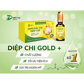 Dầu Tỏi Diệp Chi Gold+ cảm cúm,xổ mũi và tăng sức đề kháng tốt