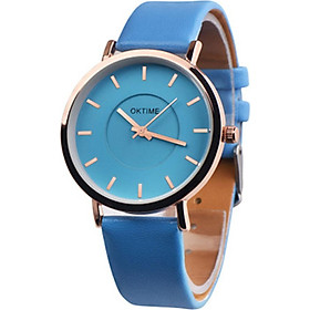 Wrist Watch Quartz Watch Creative Round Bracelet Lady Accessories