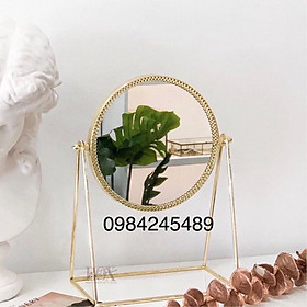 Mua Gương trang điểm viền kim loại