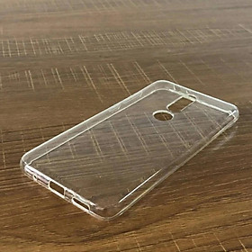 Ốp lưng silicon dẻo trong suốt Loại A cao cấp cho Nokia 5.1 Plus