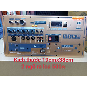 Mạch Loa Kéo Thế Hệ Mới 2022 -300w DSP-REVERB Kích thước mạch 19x38cm 