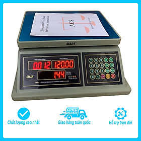 Mua Cân điện tử chống nước tính tiền QUA 832 - Cân bán hàng 30kg dành cho các cửa hàng  kiot  siêu thị ...