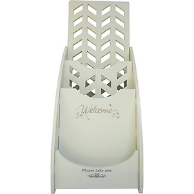 Kệ đựng tờ rơi K2A6 (trắng kem)