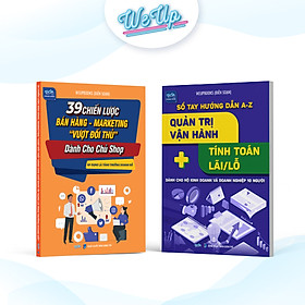 Combo 2 sách : 39 Chiến lược bán hàng Marketing vượt đối thủ, Quản trị vận hành tính toán Lãi/Lỗ