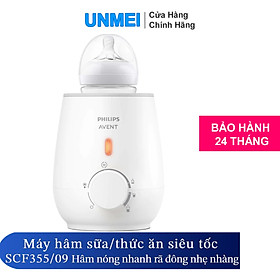 Máy hâm sữa và thức ăn siêu tốc Philips Avent SCF355/07