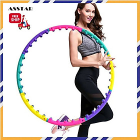 Vòng Lắc Eo Massage Tập Lắc Vòng Giảm Eo Hiệu Quả - Hàng Chính Hãng [Được đồng kiểm]