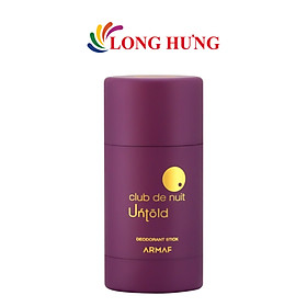 Sáp khử mùi nước hoa Armaf Club de Nuit (75g) - Hàng chính hãng
