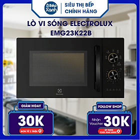 Lò Vi Sóng Electrolux EMG23K22B - Hàng Chính Hãng