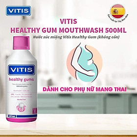 Nước súc miệng dành cho nướu nhạy cảm Vitis Healthy Gums 500ml