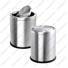 Mua Thùng rác văn phòng gia đình  khách sạn  nắp lật cao cấp 2 cỡ