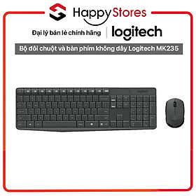 Mua Bộ đôi chuột và bàn phím không dây Logitech MK235 - HÀNG CHÍNH HÃNG