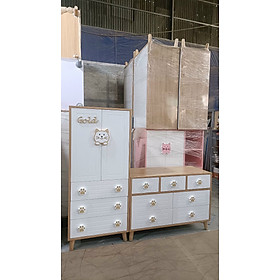 Mua Tủ trẻ em  tủ đựng đồ cho bé gỗ MDF phủ melamine thương hiệu HUCHU