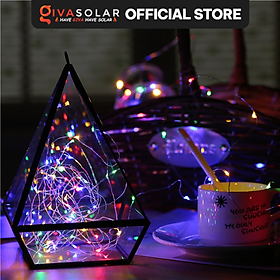 1 bộ dây đèn Fairy Light đom đóm chipsbling 2 mét dùng pin AA