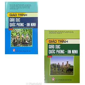 Combo 2 cuốn Giáo trình Giáo dục quốc phòng – an ninh tập 1( Dùng cho sinh viên các trường Đại học, Cao đẳng)