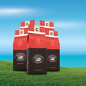 Combo 5 cà phê rang xay culi highlands coffee 200g/gói