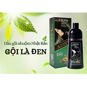 Dầu Gội Phủ Bạc Chai 500ml Thảo Dược – An Toàn, Dịu Nhẹ, Không Cay