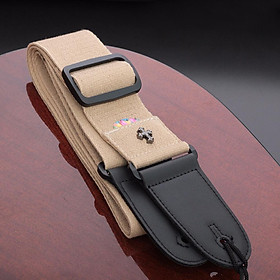 Dây Đeo Đàn Guitar Điện Trang Trí Hình Chữ Thập Longteam