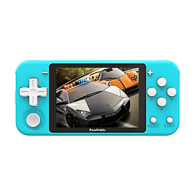 Powkiddy New Q90 64GB Retro Handheld Game Trò chơi trò chơi chơi 3,5 "HD Màn hình người chơi cầm tay Trẻ em Đồ chơi đồ chơi 15000 Màu game cổ điển: màu xanh lam