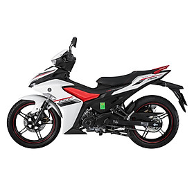 Xe Máy Yamaha Exciter 155 VVA phiên bản tiêu chuẩn 2021 - Trắng đỏ đen