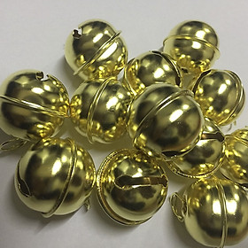 Chuông Lục Lạc Inox Mạ Vàng Đeo Cổ Cho Chó Mèo - Size lớn