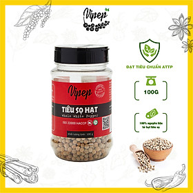 Hạt tiêu sọ Vipep nguyên chất 100%