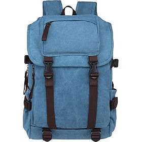 Women's Casual Travel Large Capacity Canvas Backpack