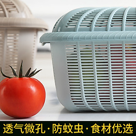 Rổ Nhựa Vuông Có Nắp Việt Nhật