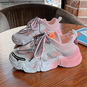 Giày nữ Giày sneaker nữ Giày Thể Thao Nữ Đế Độn Pha Màu Siêu Đẹp