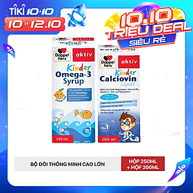 Bộ đôi Thông minh cao lớn Kinder Omega