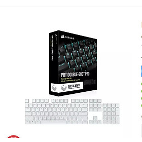 Mua Bộ nút thay thế Corsair Keycap PBT Double-Shot PRO Arctic White - NEW- HÀNG CHÍNH HÃNG