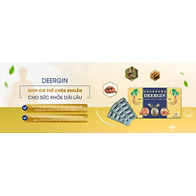 Thực phẩm bảo vệ sức khỏe Deergin