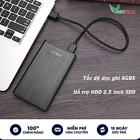 Mua Hộp Đựng Ổ Cứng HDD SSD 2.5inch VINETTEAM USB 3.0 Tốc Độ 6gbs Dành Cho Windows Mac OS -  Hàng Chính Hãng