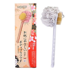 Mua fullbox Cây cọ lưng 2in1 - bàn chải cọ lưng xuất Nhật