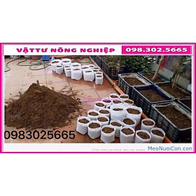 Set 5 túi vải trồng cây, hoa kích thước 50x40cm