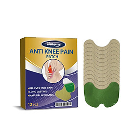 South Moon 12pcs Anti Knee Pain Patch Knee Strain Relief Soreness and Weakness Revitalising Tendon Body Patch