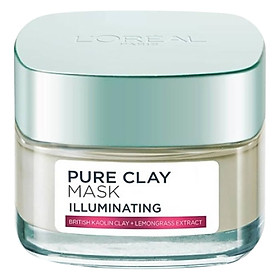 Mặt Nạ Đất Sét L'Oreal Paris Pure Clay Mask Illuminating (50g)