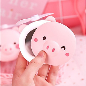 Mua Quạt cầm tay mini 3 trong1- Màu ngẫu nhiên - Hàng nhập khẩu
