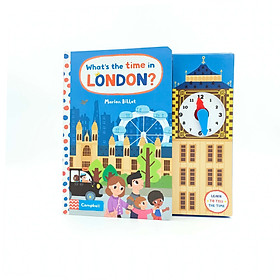 Hình ảnh Review sách SÁCH TƯƠNG TÁC CHO BÉ - WHAT'S THE TIME IN LONDON?