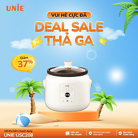 Mua Nồi kho hầm chuyên dụng UNIE USC208  Dung tích 2L  8 chức năng kho hầm  Lòng nồi gốm Ceramic cao cấp  thiết kế bắt mắt- HÀNG CHÍNH HÃNG